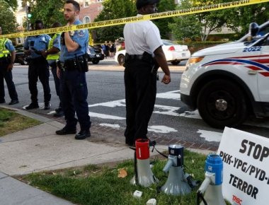 Τουρκικό θράσος για τον ξυλοδαρμό Κούρδων στην Ουάσιγνκτον